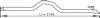 DINEX 74605 Exhaust Pipe